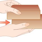physics, experiment, visual, hand, brick, pulley, friction, force, direction, machine