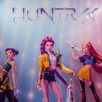 Seoul, South Korea – December.14.2025: Zoey, Rumi Kang and Mira Character Cutout Displays at K-Pop Demon Hunters Official Popup Store.