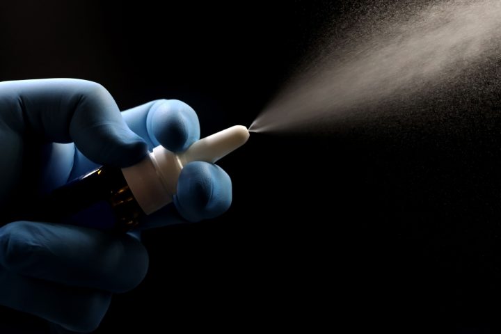 Intranasal or nasal spray vaccine against the coronavirus that causes COVID-19, or flu, influenza treatment.